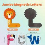 Jeu de lettres magnétiques – Éveil et créativité pour les petits