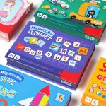 Jeu de puzzle magnétique pour enfants de 3 à 4 ans