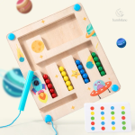 Magnetic Colour Game - Favorise la coordination motrice