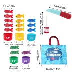 Attrapez-les tous avec ce jeu de pêche magnétique coloré