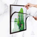 Cadre photo magnétique pour exposer vos œuvres d'art