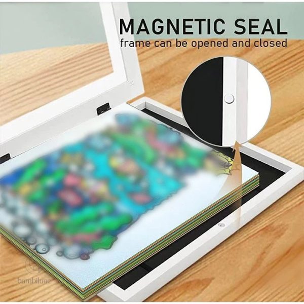 Cadre magnétique pour jouets créatifs et artistiques