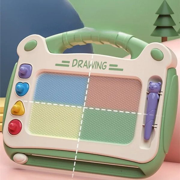 Tableau graffiti magnétique pour artistes en herbe