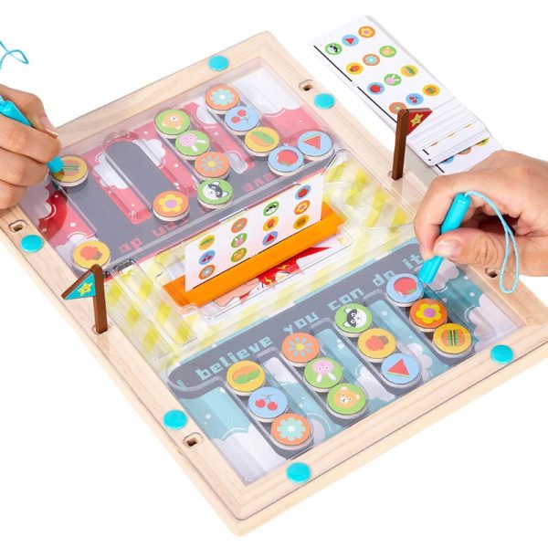 Magnetic Maze - Jouet de motricité fine pour enfants
