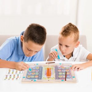 Jeu de coordination et couleur avec éléments magnétiques