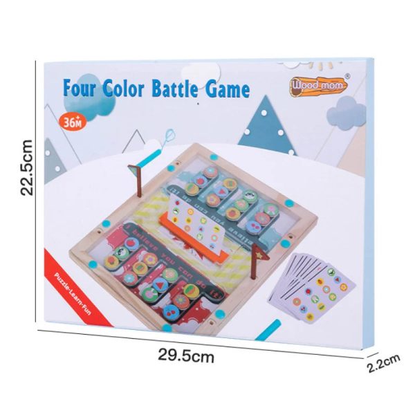 Puzzle magnétique stimulant pour l'apprentissage ludique