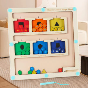 Magnetic Maze - Puzzle scientifique pour enfants de 2 à 3 ans
