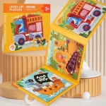 Livre de puzzles magnétiques pour les enfants