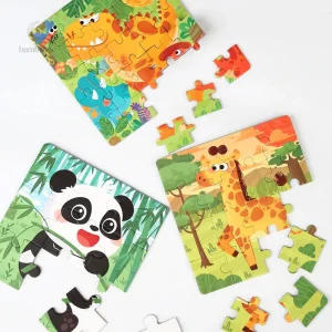 Puzzle magnétique coloré pour le développement cognitif