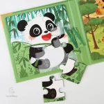 Activité ludique avec animaux magnétiques