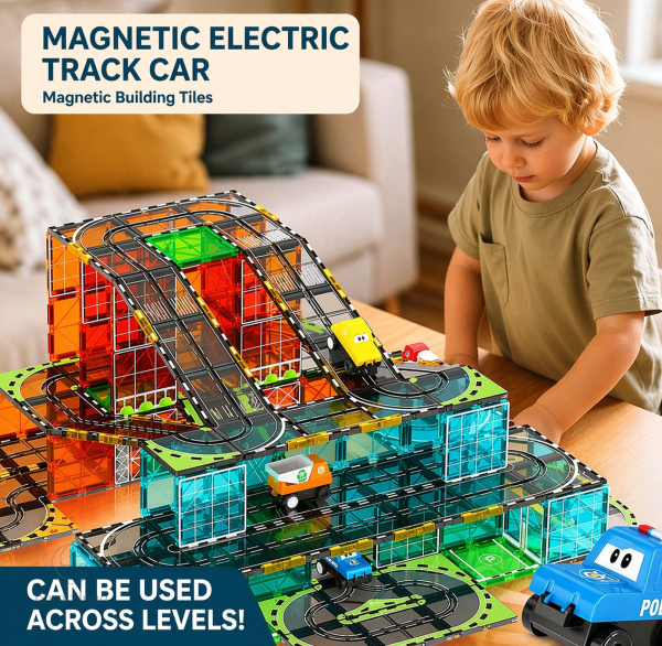 Chemins magnétiques – Kit de construction créatif