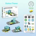 Jouets magnétiques – Apprentissage par le jeu