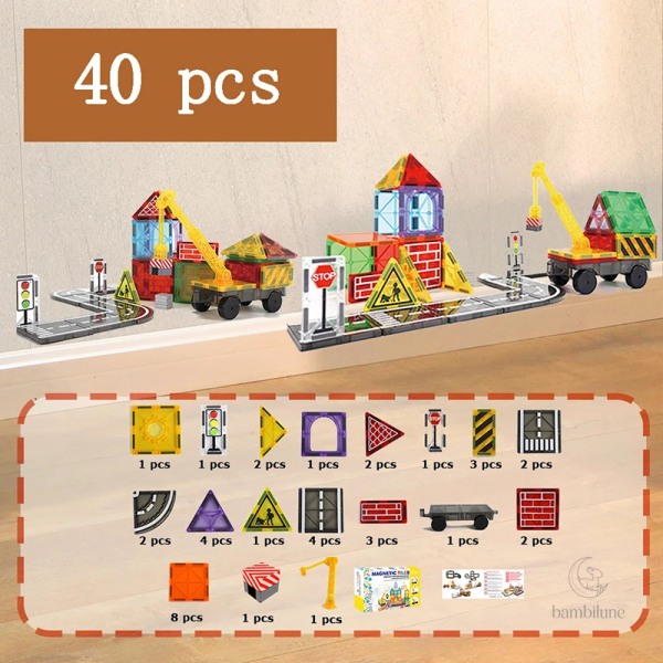 Carreaux magnétiques : fun et apprentissage combinés
