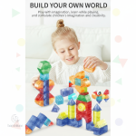Blocs de construction magnétiques pour enfants de 3 à 4 ans