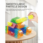 Ensemble de blocs colorés pour constructions variées