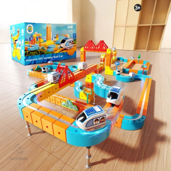 Train électrique anti-gravité MagniTrack pour enfants