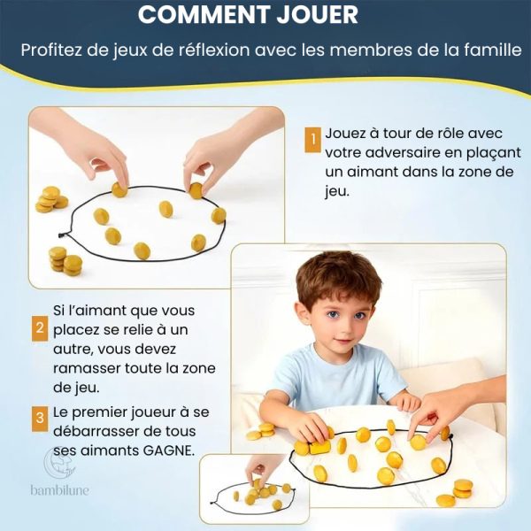 MagPlay : jeu de société captivant avec éléments magnétiques