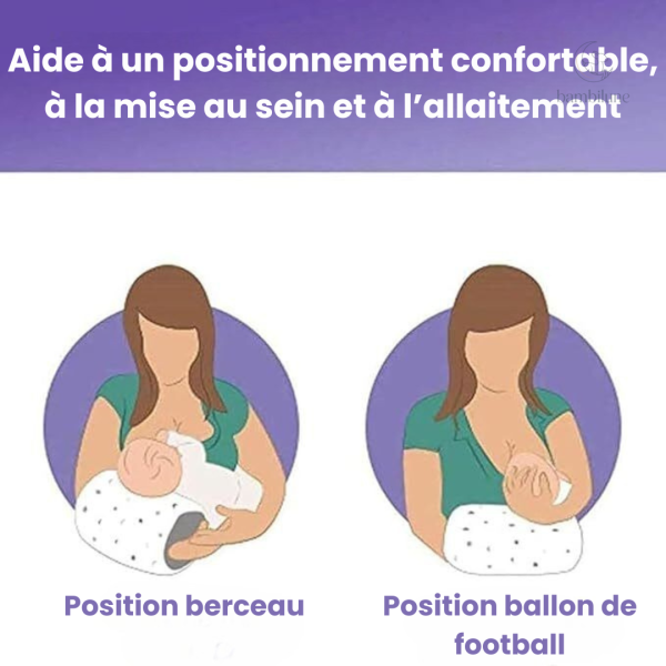 Coussin d'allaitement MamáEase, facile à utiliser