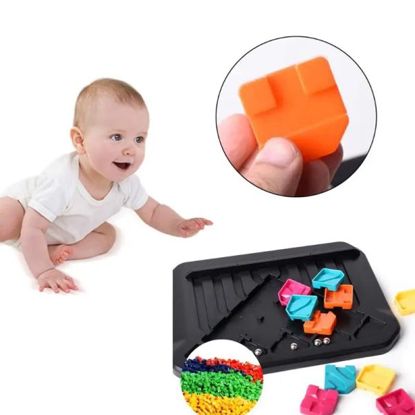 Jeu de logique et d'interprétation d'énigmes pour jeunes enfants