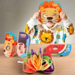 Mask Book – Livre de masques en tissu pour bébés
