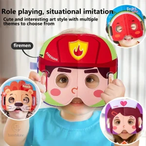 Masques en tissu pour l'apprentissage des bébés