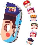 Livre de masques adapté aux enfants de moins d'un an