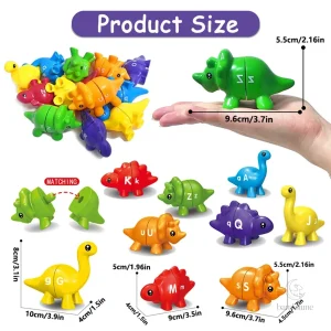 Jeu d'apprentissage sur les dinosaures avec chiffres