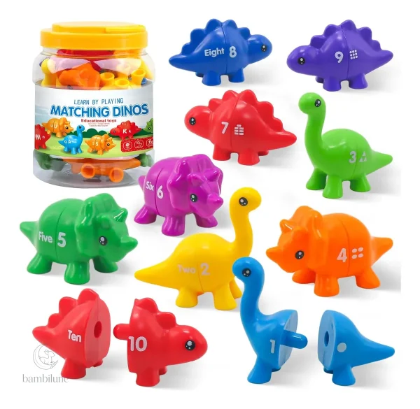 Matching Dino's - divertissement éducatif pour jeunes enfants