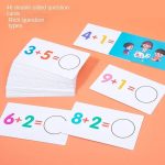 Cartes d'arithmétique adaptées aux enfants de 4 à 5 ans