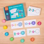 Mathématiques ludiques : cartes pour l'apprentissage des enfants