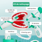Simulation de soins dentaires pour l'apprentissage