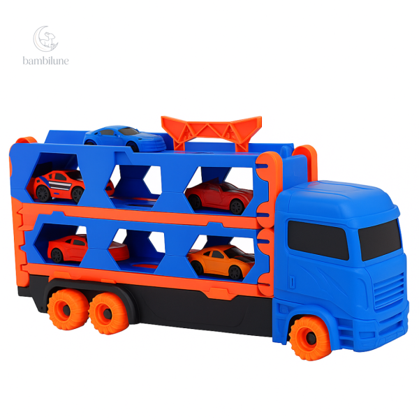 Mega Transporter coloré, idéal pour les petits aventuriers