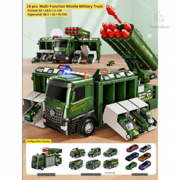 Camion de jeu robuste pour imaginaire d'enfant