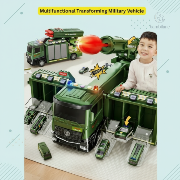 Camion robuste pour aventures militaires imaginatives