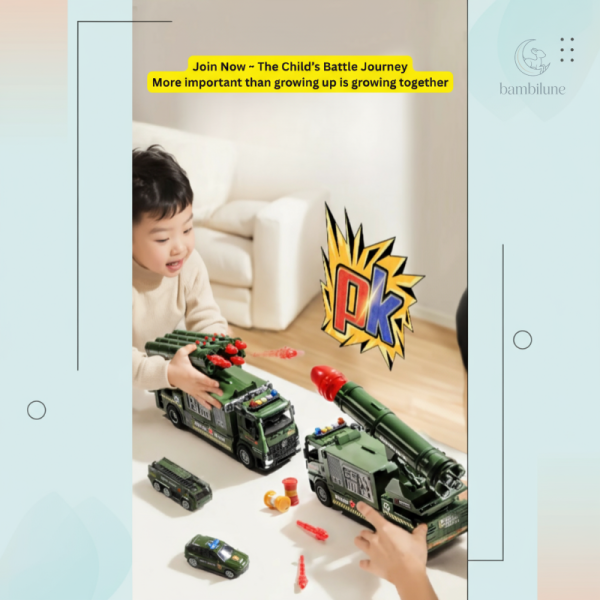 Camion militaire jouet pour jeunes explorateurs