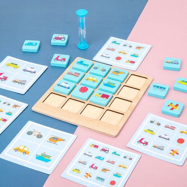 Exercice cérébral - Jeu de mémoire adapté aux petits