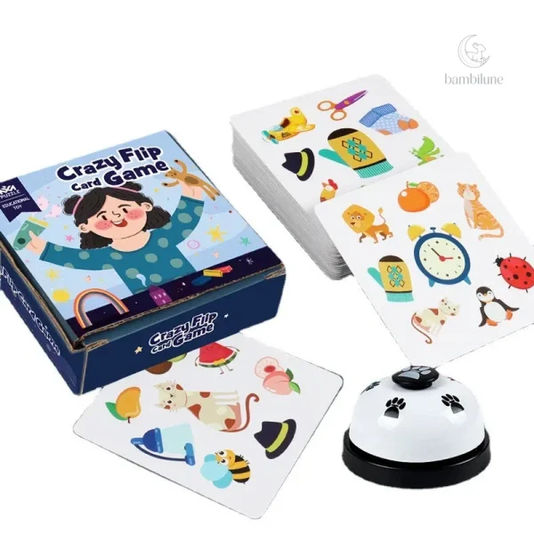 Memory Dobble - Jeu de cartes à mémoire pour enfants