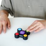 Activité ludique avec lumières pour améliorer la concentration