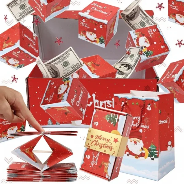 MerryPop : cadeau de Noël surprenant rempli d'argent