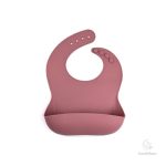 Bavoir en silicone avec col pour un ajustement confortable