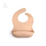 Bavoir ergonomique en silicone pour repas en toute simplicité