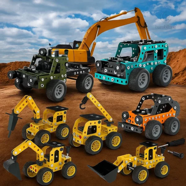 MetalBuild – Set de construction de véhicules éducatif