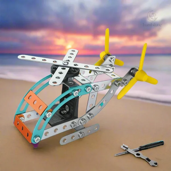 Kit éducatif de construction pour jeunes ingénieurs