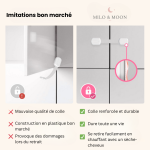 Solution de sécurité pour armoires, Milo & Moon