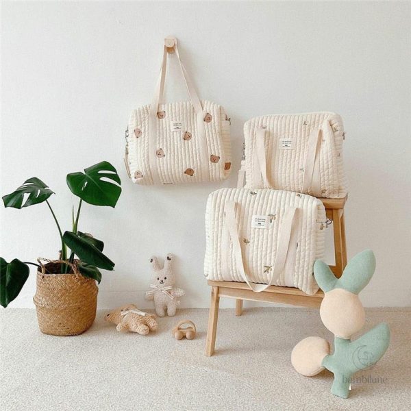 Sac à langer luxe MiluBaby, spacieux et léger