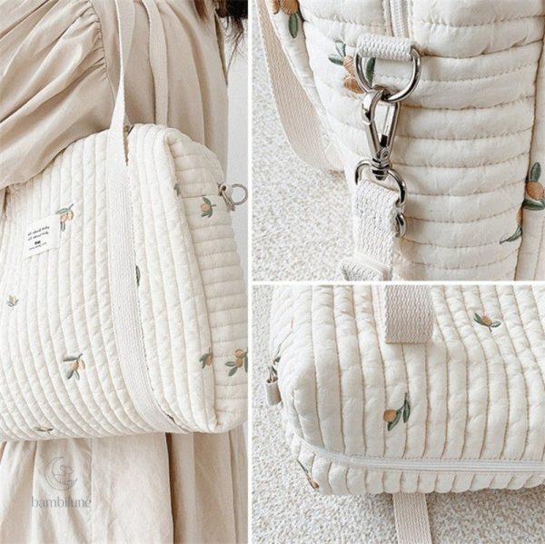 Sac à langer spacieux, idéal pour sorties avec bébé