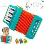 Mini accordéon pour enfants, instrument de musique amusant