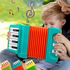 Accordéon coloré adapté aux jeunes enfants de 3 à 4 ans