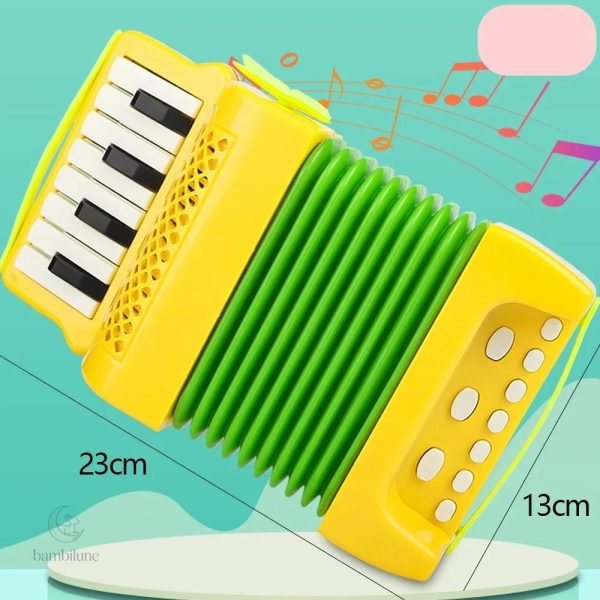 Accordéon compact parfait pour les petites mains des enfants