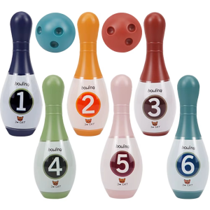 Mini Bowling Kit - Jeu de quilles pour enfants de 4 à 5 ans